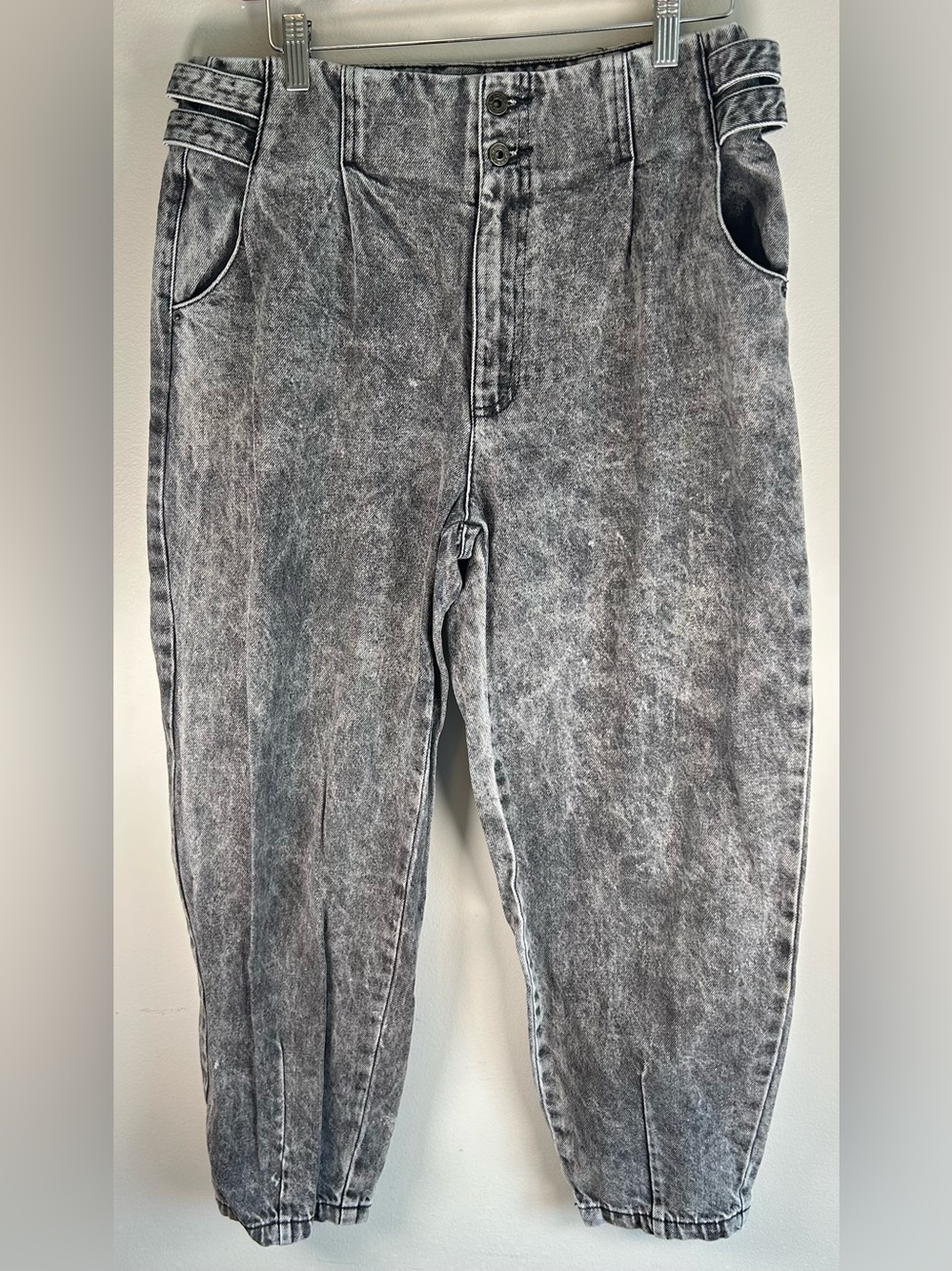 Rifle Jeans Women’s Size 10 Pants Faded Acid Wash Pleated High Waist Mom Tapered